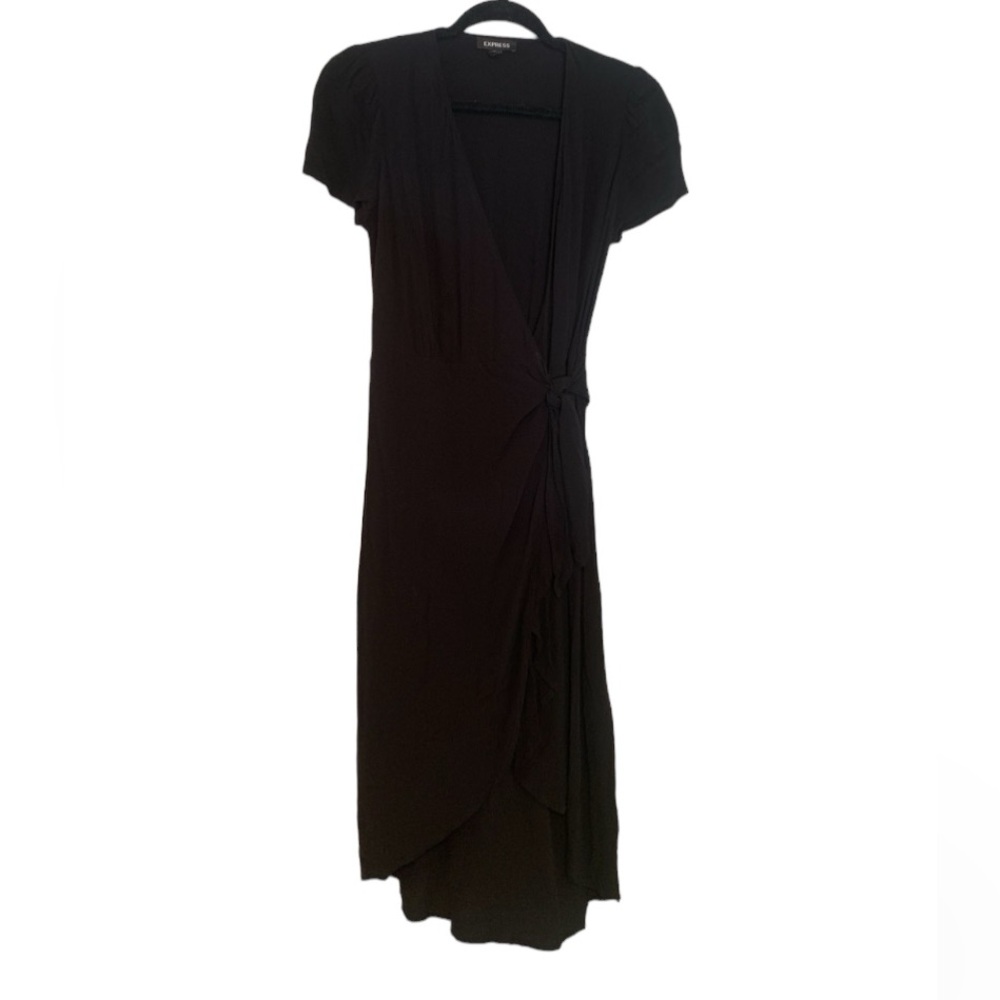 Express Maxi Wrap Dress